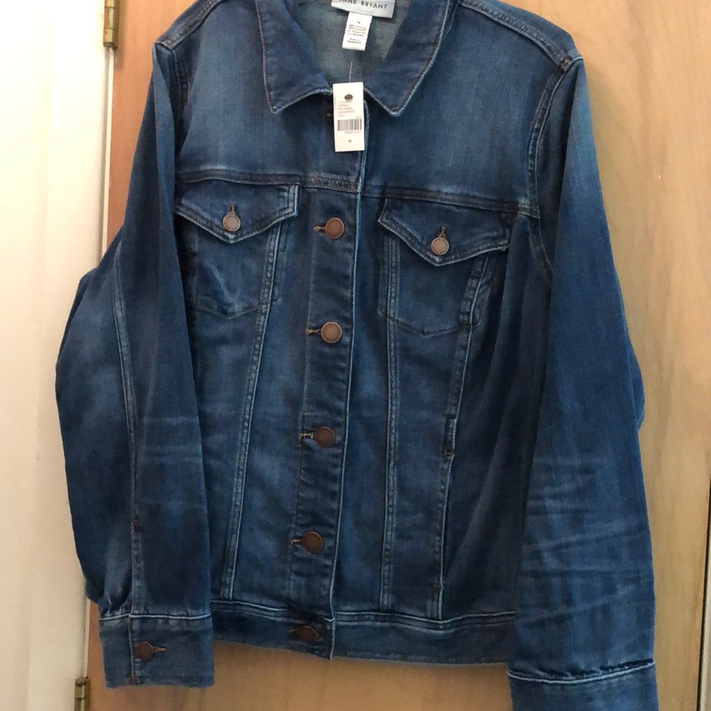 Lane Bryant size 18 woman’s Jean jacket. New with tag
